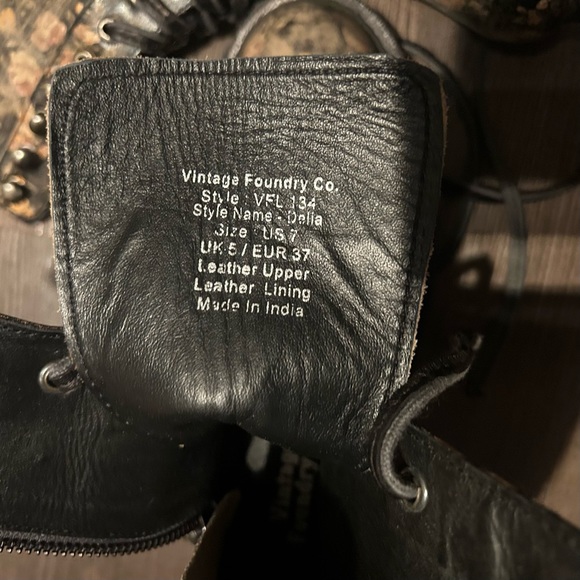 VINTAGE FOUNDRY CO Delia Boot Size 7 - Picture 14 of 14